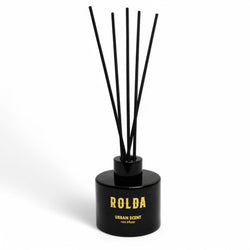 Rolda - Men's Urban Scented Candle & Reed Oil Diffuser Sticks Gift Set