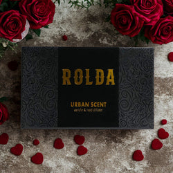 Rolda - Men's Urban Scented Candle & Reed Oil Diffuser Sticks Gift Set