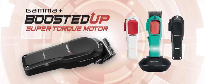 Boosted Up Clipper - Professional Cordless Modular Hair Clipper with Super-Torque Rotary Motor