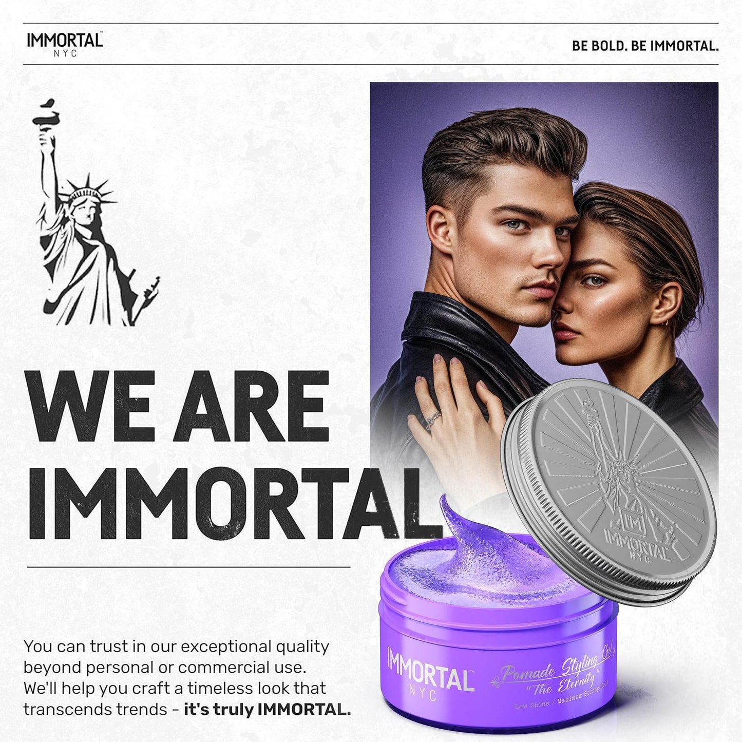Pomade Styling Gel "The Eternity"