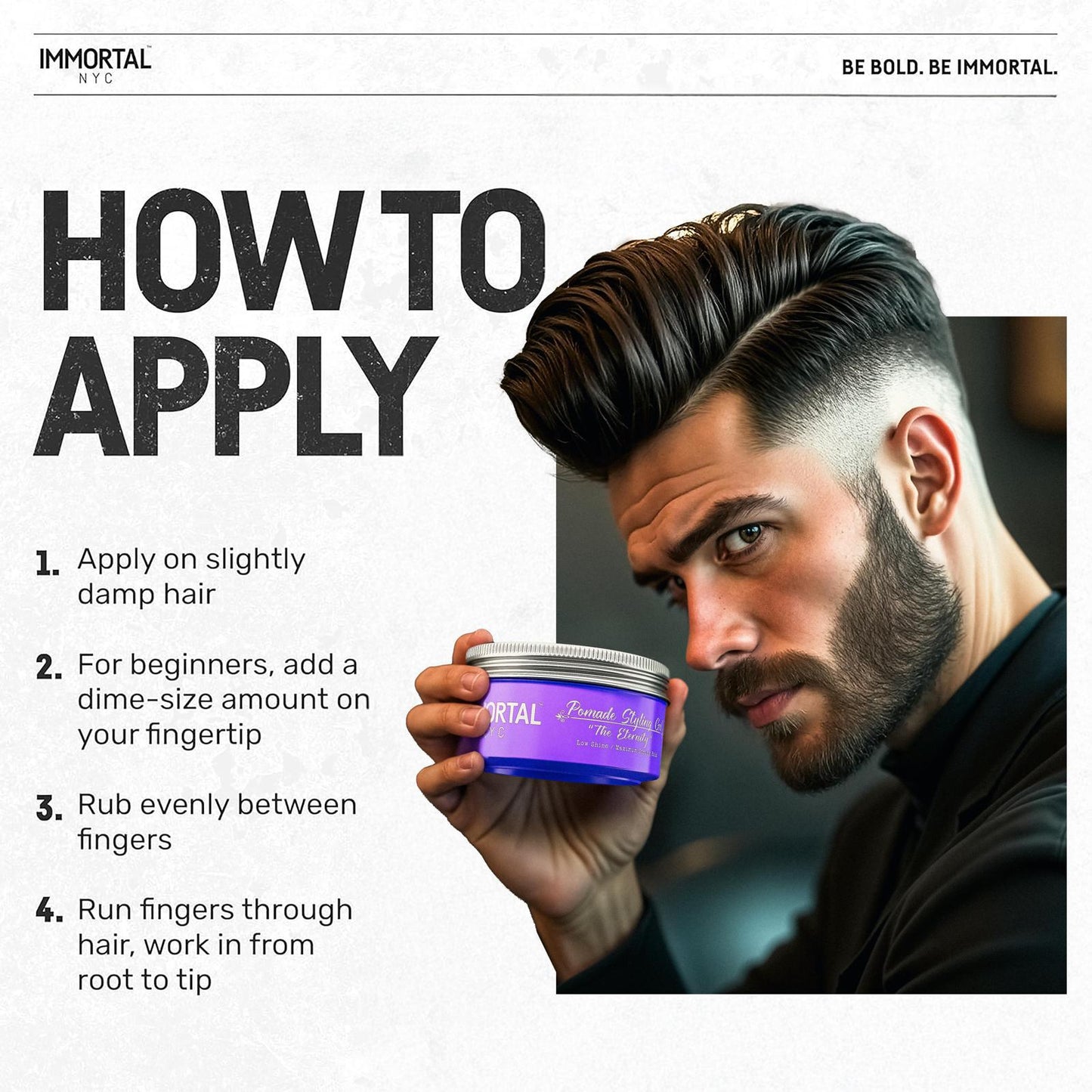 Pomade Styling Gel "The Eternity"