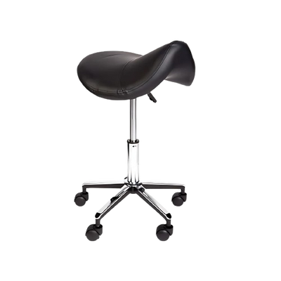 SADDLE STOOL HZ6014 BLACK