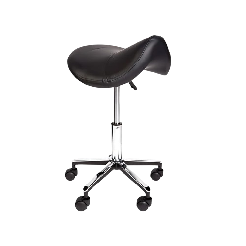 SADDLE STOOL HZ6014 BLACK