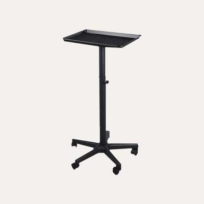 BLACK ALUMINUM SERVICE TRAY