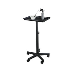 ALUMINUM SERVICE TRAY WITH APPLIANCE HOLDER