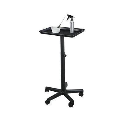 ALUMINUM SERVICE TRAY WITH APPLIANCE HOLDER