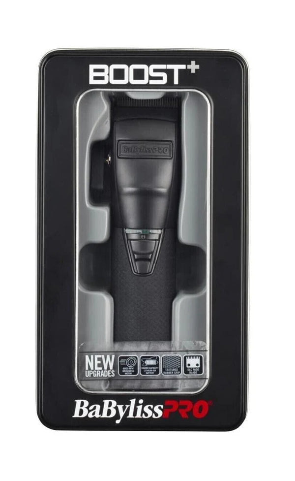 BABFX870BPMB-BABYLISS PRO CLIPPER BLACK FX BOOST+ #FX870BP-MB(074108466778)