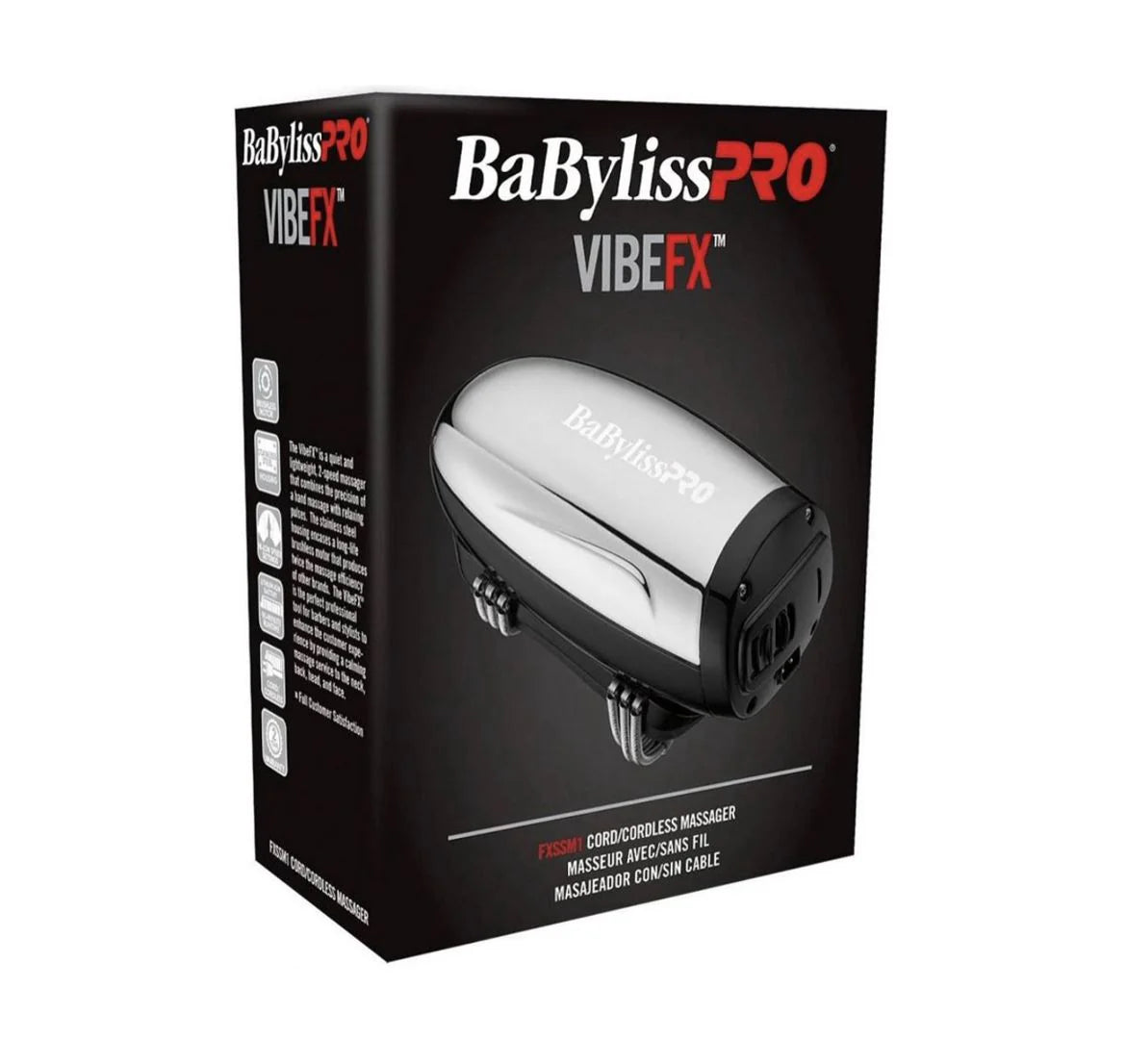 BABFXSSM1-BABYLISS PRO MASSAGER VIBE FX #FXSSM1(074108364678)