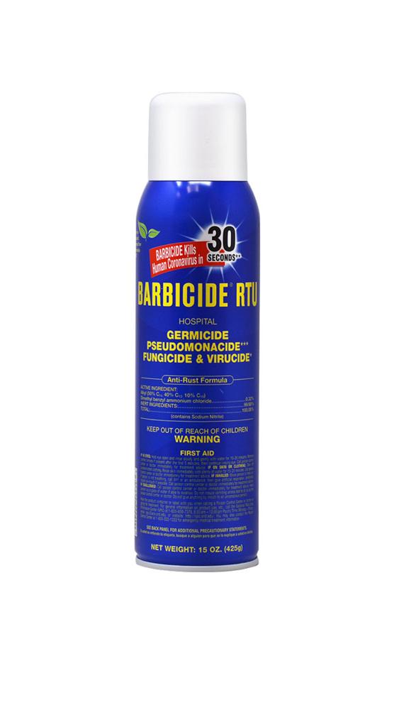 BAR56434-BARBICIDE RTU 30 SEC SPRAY 15 OZ(017922564343)