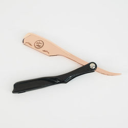 Rolda - Clutch Straight Edge Barber Razor for Shaving | Stainless Steel, Lightweight
