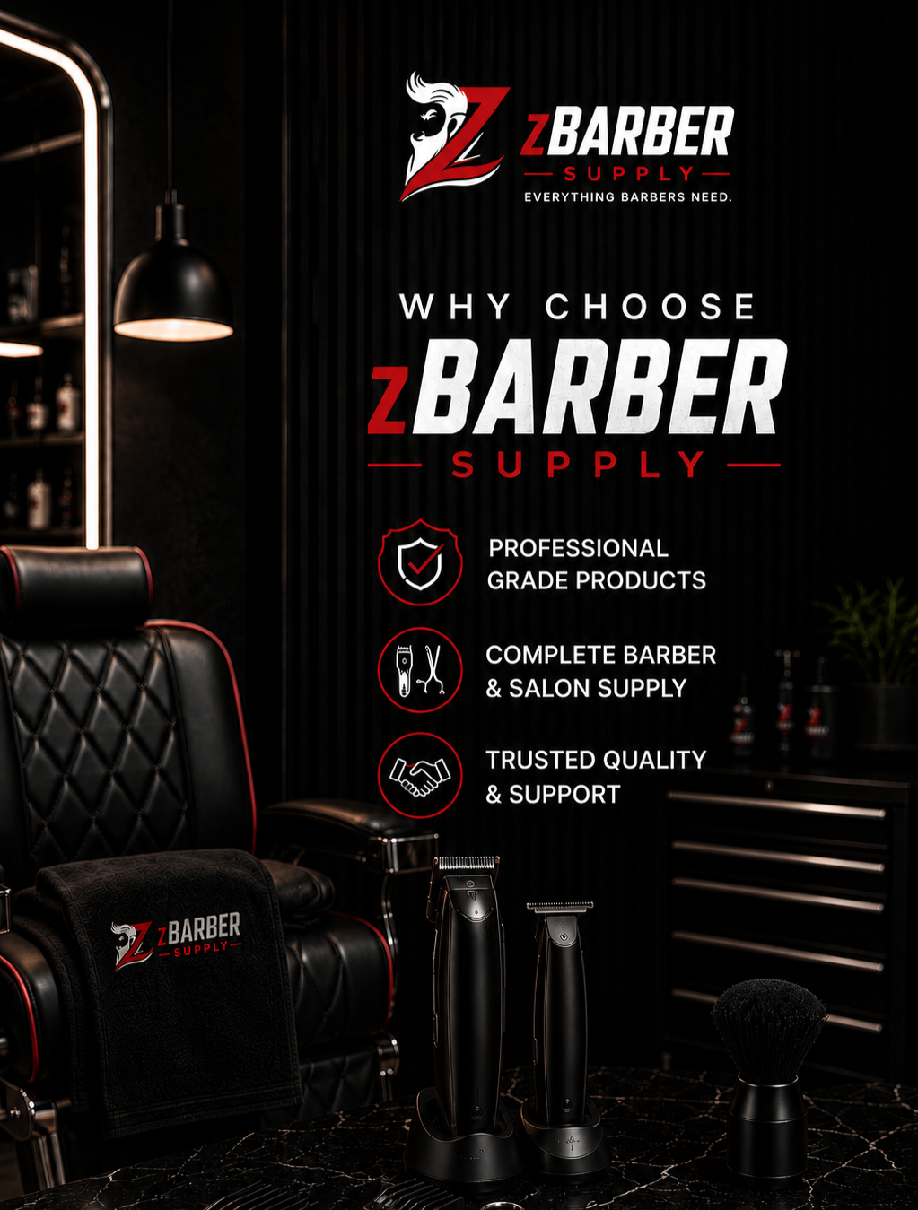 Why Choose Z Barber Supply