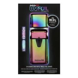 BABFXLFS1RB-BABYLISS PRO SHAVER UV FOIL SINGLE LIM/EDITION RAINBOW #FXLFS1RB (Copy)