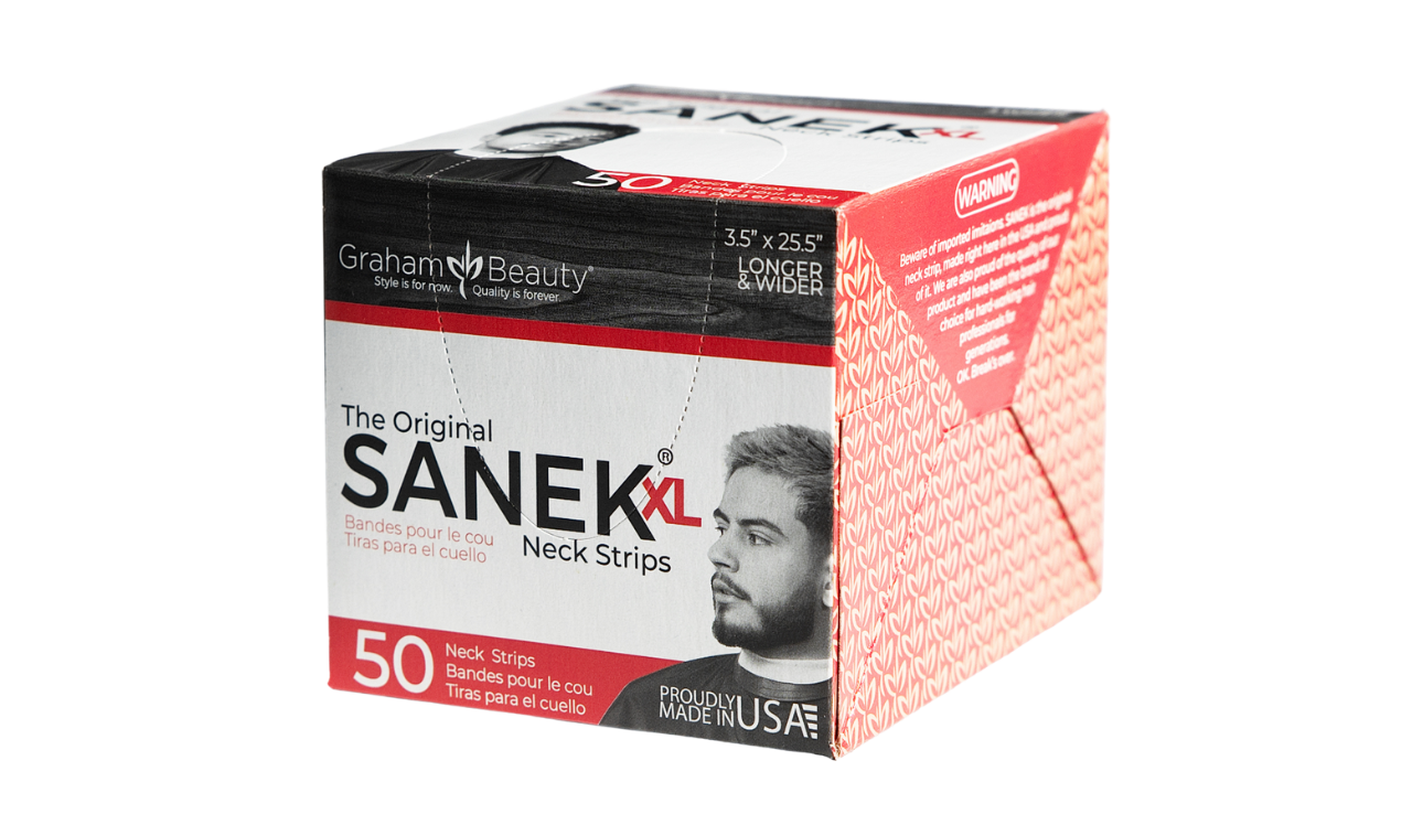 SANEK® XL Neck Strips | Maximum Coverage & Comfort