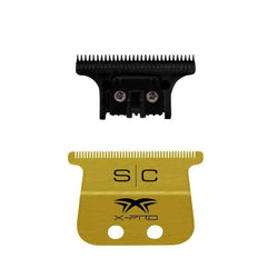 X-Pro Gold Titanium Wide Trimmer Blade and 