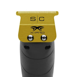 X-Pro Gold Titanium Wide Trimmer Blade and 