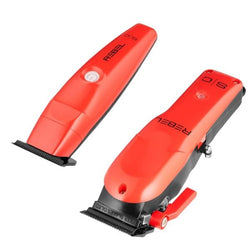 Rebel Combo Set - Professional Cordless Hair Clipper/Hair Trimmer Set with Super-Torque Motor